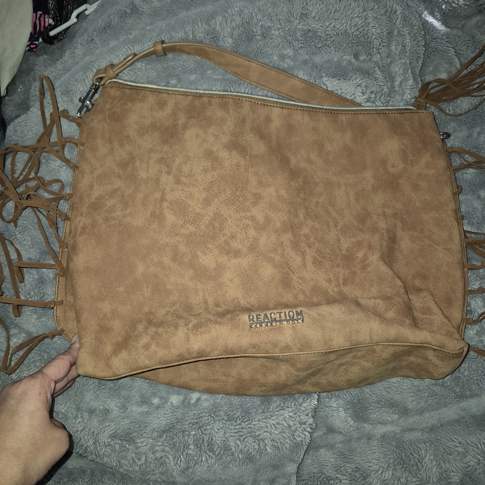 Kenneth Cole Reaction Brown Shoulder Bag